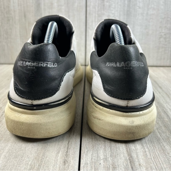 Karl Lagerfeld Paris Leather Slip On Sneaker Casual Shoe Men’s Sneaker Size 9 - Picture 7 of 10